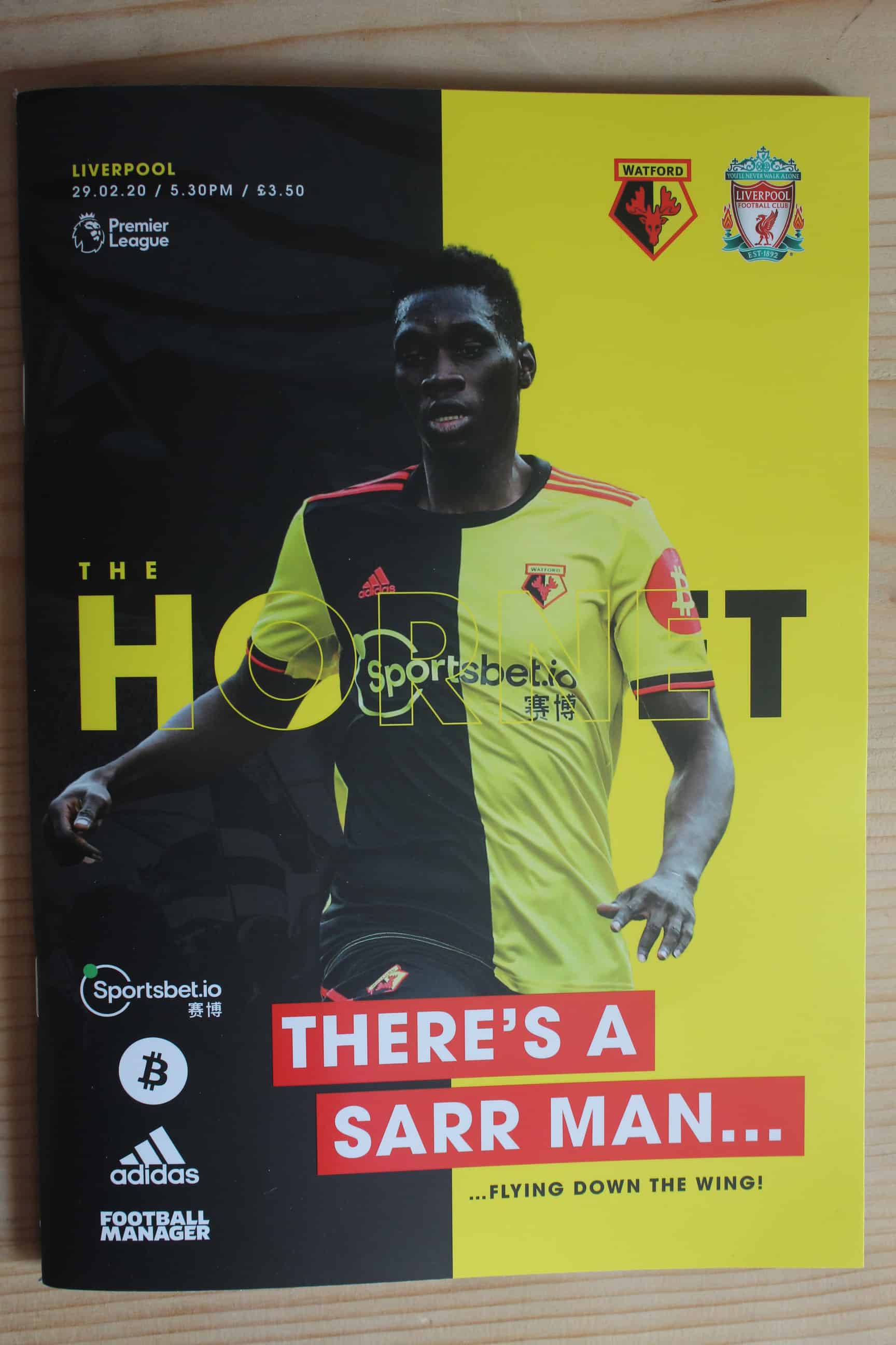 Watford FC v Liverpool FC